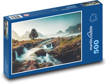 Wasserfall Puzzle 500 Teile - 46 x 30 cm