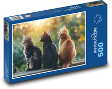Katzen eines Freundes Puzzle 500 Teile - 46 x 30 cm