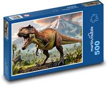 Dinosaurier-T-Rex Puzzle 500 Teile - 46 x 30 cm