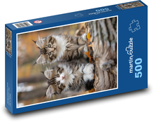 Cat Puzzle of 500 pieces - 46 x 30 cm 