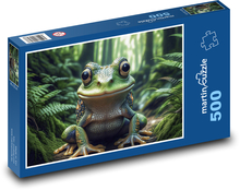 Frog Puzzle of 500 pieces - 46 x 30 cm