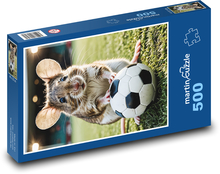 Maus - Fußballer Puzzle 500 Teile - 46 x 30 cm