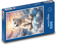 Medvídek na obláčku Puzzle 500 - 46x30 cm