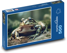Zelená žaba Puzzle 500 dielikov - 46 x 30 cm 