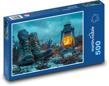 Wanderschuhe Puzzle 500 Teile - 46 x 30 cm