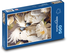 Cockatoo parrots Puzzle of 500 pieces - 46 x 30 cm 