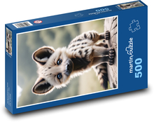 Hiena - pisklę Puzzle 500 elementów - 46x30 cm