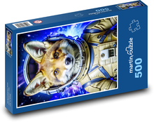 Líška astronautka Puzzle 500 dielikov - 46 x 30 cm 