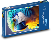 Papoušek Puzzle 500 dílků - 46 x 30 cm