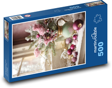 Weihnachtsdekorationen Puzzle 500 Teile - 46 x 30 cm