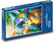 Papuga Puzzle 500 elementów - 46x30 cm