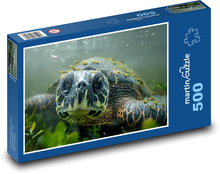 Podwodny żółw Puzzle 500 elementów - 46x30 cm
