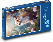 Liška Puzzle 500 dílků - 46 x 30 cm