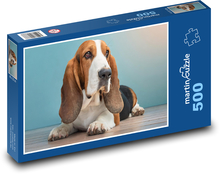 Baset - pes Puzzle 500 dílků - 46 x 30 cm