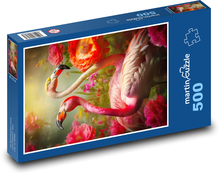 Flamingos Puzzle 500 Teile - 46 x 30 cm