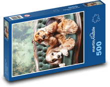 Kokeršpaniel - pes Puzzle 500 dielikov - 46 x 30 cm 