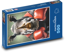 Fantasy Rhino Puzzle 500 dielikov - 46 x 30 cm 