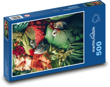 Parrot Puzzle of 500 pieces - 46 x 30 cm 