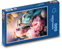 Papageien Puzzle 500 Teile - 46 x 30 cm
