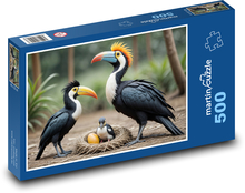Mazacia rodina Puzzle 500 dielikov - 46 x 30 cm
