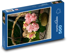 Bukiet walentynkowy Puzzle 500 elementów - 46x30 cm