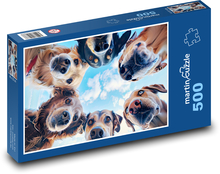 Psy fantasy Puzzle 500 elementów - 46x30 cm