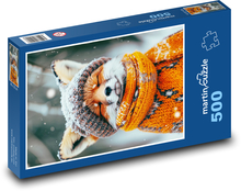 Líška v oblečení Puzzle 500 dielikov - 46 x 30 cm 