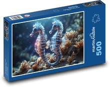 Koniki morskie Puzzle 500 elementów - 46x30 cm