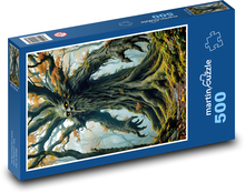 Olbrzymie drzewo Puzzle 500 elementów - 46x30 cm