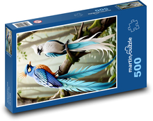 Vtáky Puzzle 500 dielikov - 46 x 30 cm 