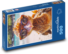 Indyk w okularach Puzzle 500 elementów - 46x30 cm