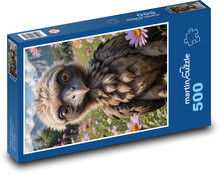 Sup v kvetoch Puzzle 500 dielikov - 46 x 30 cm