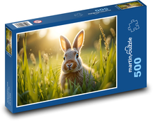 Mały króliczek Puzzle 500 elementów - 46x30 cm