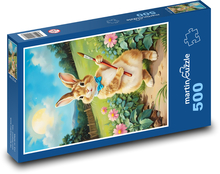 Králik - maliar Puzzle 500 dielikov - 46 x 30 cm 