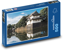 Císařský palác - Tokio Puzzle 500 dílků - 46 x 30 cm