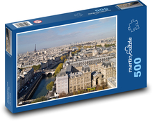 Paris - France Puzzle of 500 pieces - 46 x 30 cm 