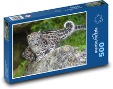 Leopardenjungen Puzzle 500 Teile - 46 x 30 cm