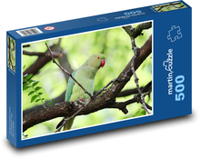 Tree budgerigar Puzzle of 500 pieces - 46 x 30 cm
