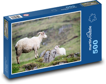 Schaf Puzzle 500 Teile - 46 x 30 cm
