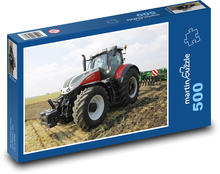 Tractor at work Puzzle of 500 pieces - 46 x 30 cm 