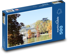 palác v Buen Retiro Park - Madrid, Španielsko Puzzle 500 dielikov - 46 x 30 cm