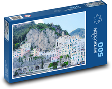 Pobrežie - domy Puzzle 500 dielikov - 46 x 30 cm 