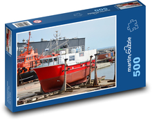 Hvide Sands - loď Puzzle 500 dílků - 46 x 30 cm