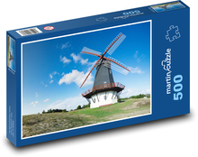 Młyn zbożowy - Dania Puzzle 500 elementów - 46x30 cm
