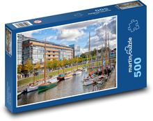 Kilonia - łodzie Puzzle 500 elementów - 46x30 cm