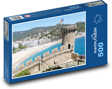 Španělsko - Costa Brava  Puzzle 500 dílků - 46 x 30 cm