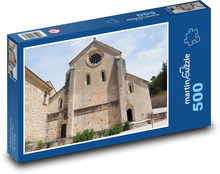 Klášterní kostel - Abbaye de sénanque, Francie Puzzle 500 - 46x30 cm