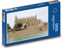 Katedra La Seu, Majorka - Hiszpania Puzzle 500 elementów - 46x30 cm