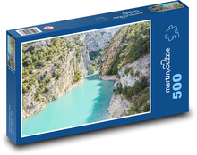 Frankreich - Grand Canyon du Verdon Puzzle 500 Teile - 46 x 30 cm