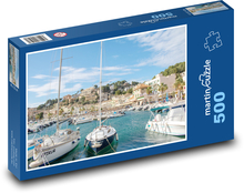 Malorka - Portu de Sóller Puzzle 500 dílků - 46 x 30 cm